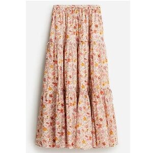 JCrew x Liberty Multicolor Floral Maxi Skirt